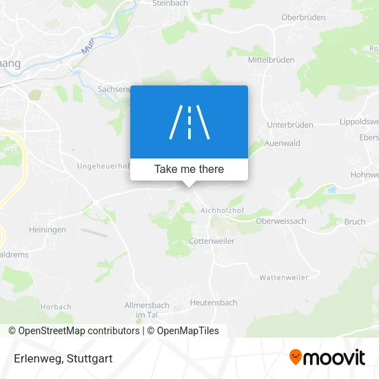 Карта Erlenweg