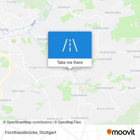 Forsthausbrücke map
