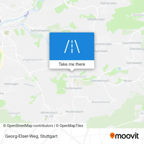 Карта Georg-Elser-Weg