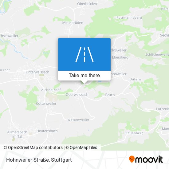 Hohnweiler Straße map