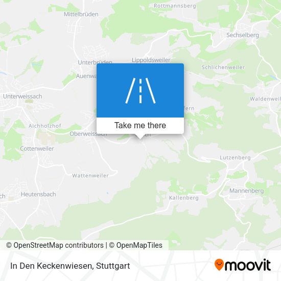 In Den Keckenwiesen map