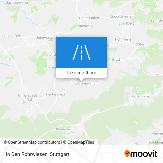 In Den Rohrwiesen map