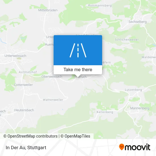 Карта In Der Au