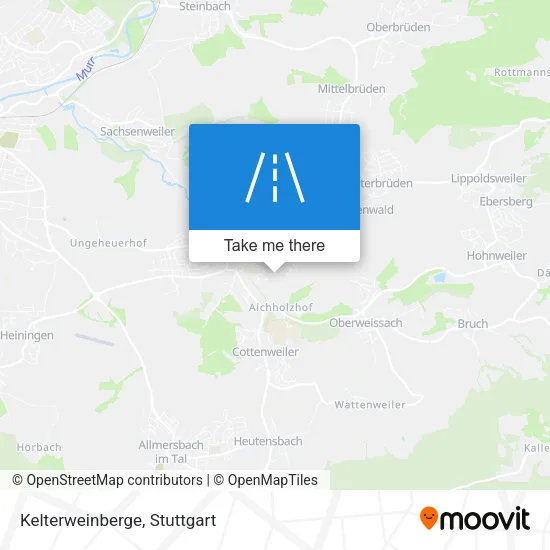 Карта Kelterweinberge