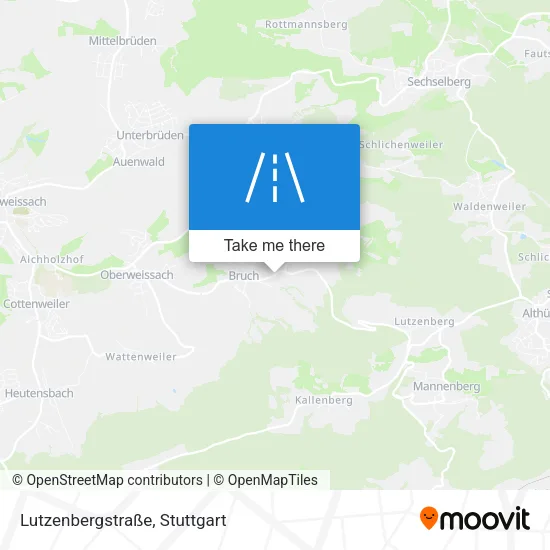 Lutzenbergstraße map