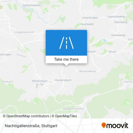 Nachtigallenstraße map