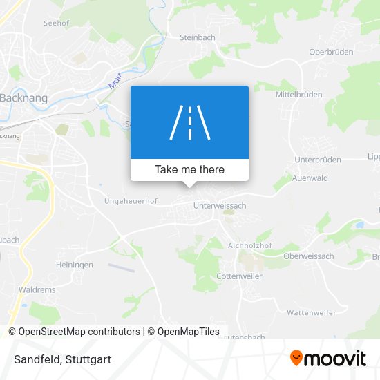 Карта Sandfeld