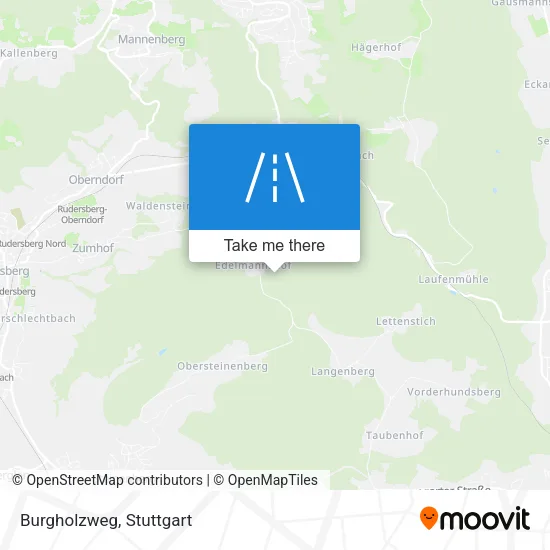 Карта Burgholzweg