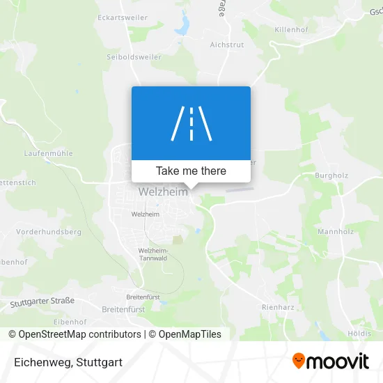 Карта Eichenweg