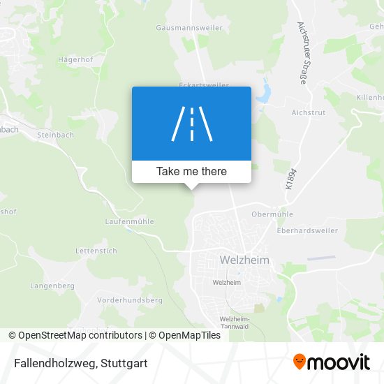Fallendholzweg map