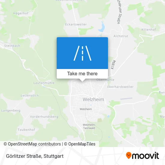 Görlitzer Straße map