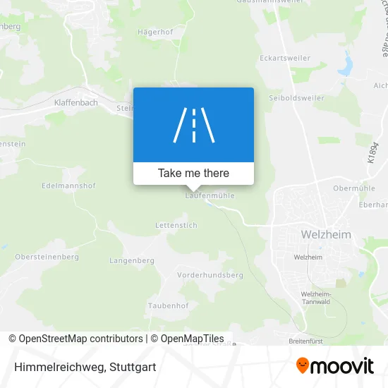 Карта Himmelreichweg