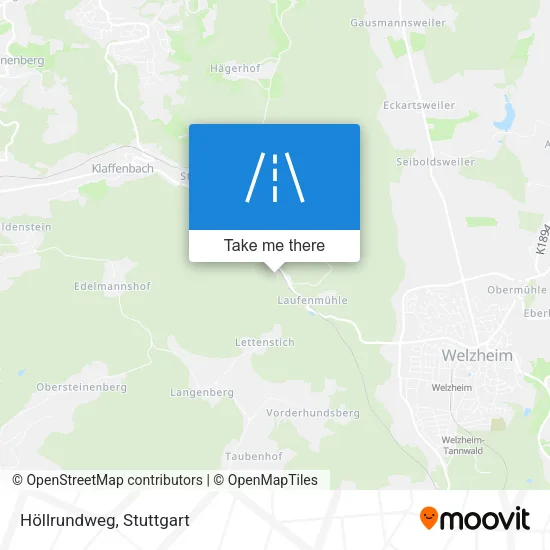 Карта Höllrundweg