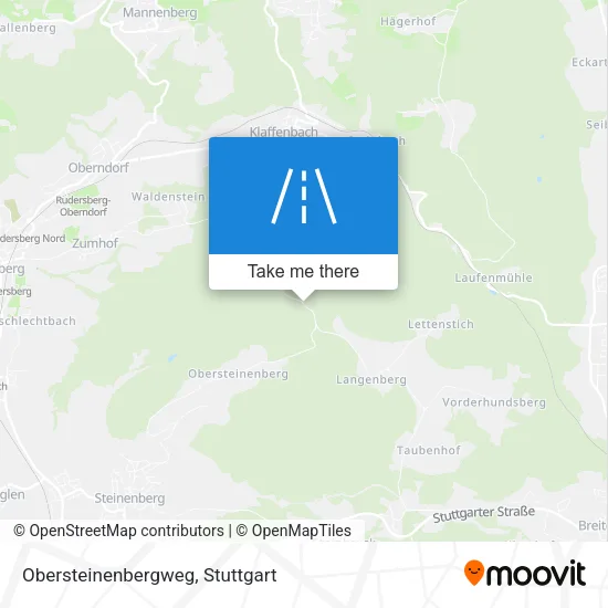 Карта Obersteinenbergweg