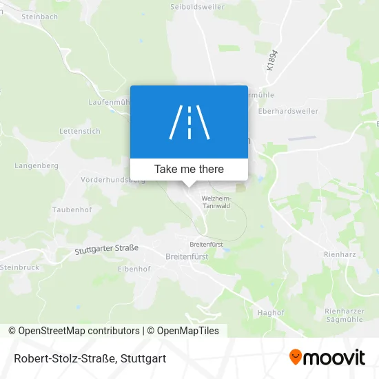 Карта Robert-Stolz-Straße
