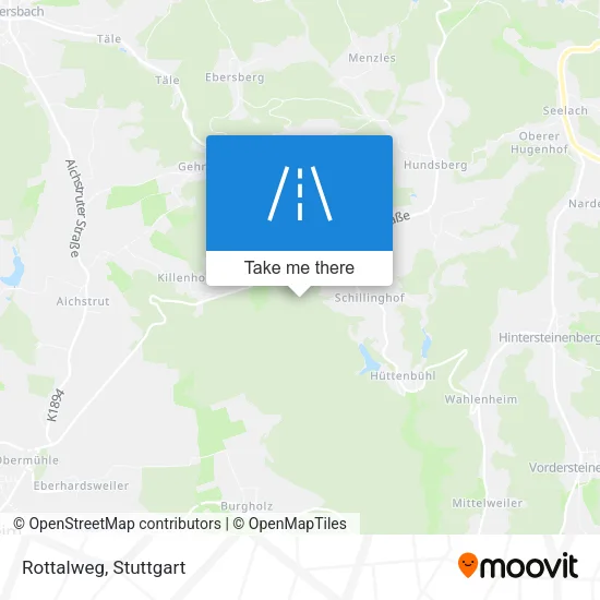 Rottalweg map