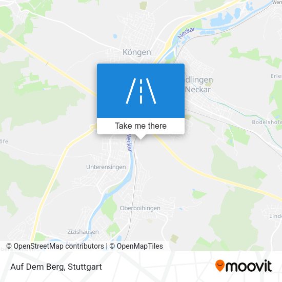 Карта Auf Dem Berg