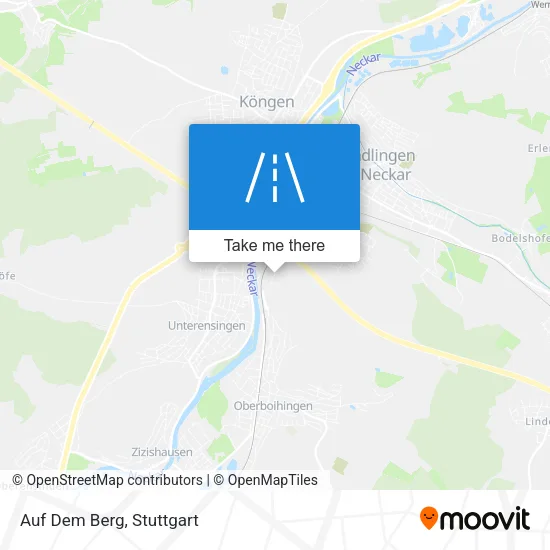 Карта Auf Dem Berg