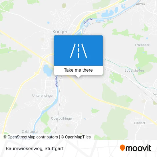 Карта Baumwiesenweg