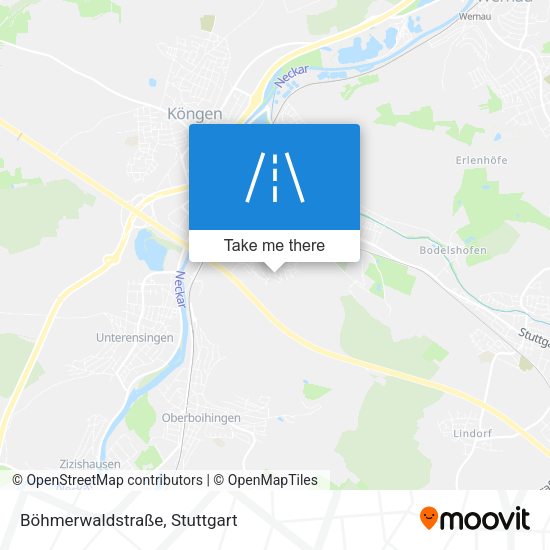 Böhmerwaldstraße map