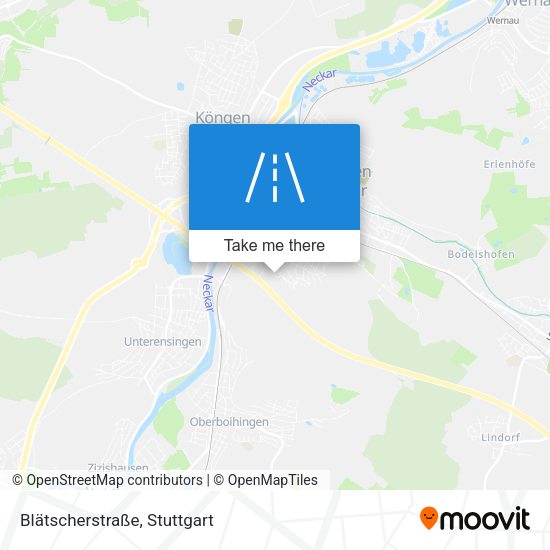 Blätscherstraße map