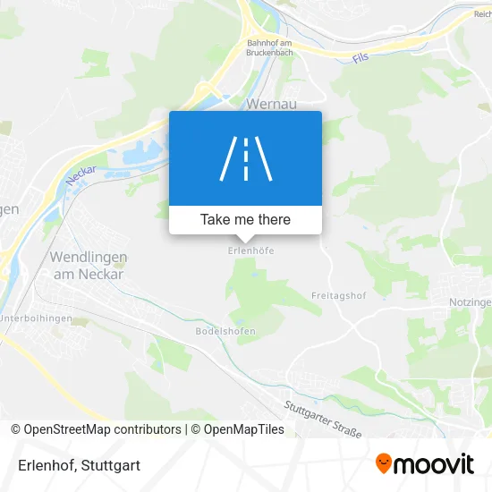 Erlenhof map