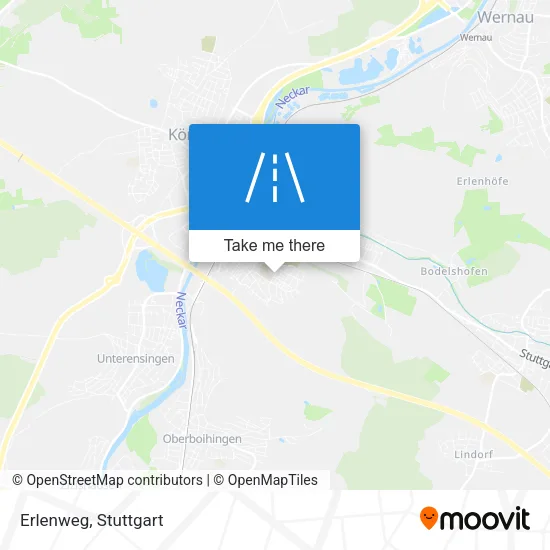 Карта Erlenweg