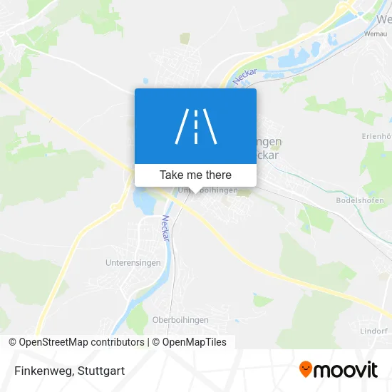 Карта Finkenweg