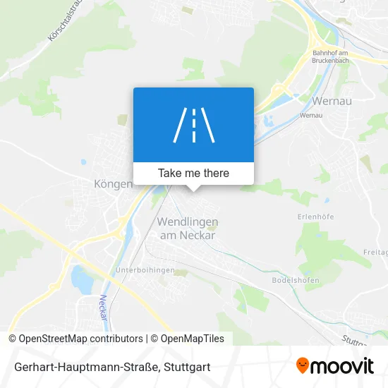 Карта Gerhart-Hauptmann-Straße