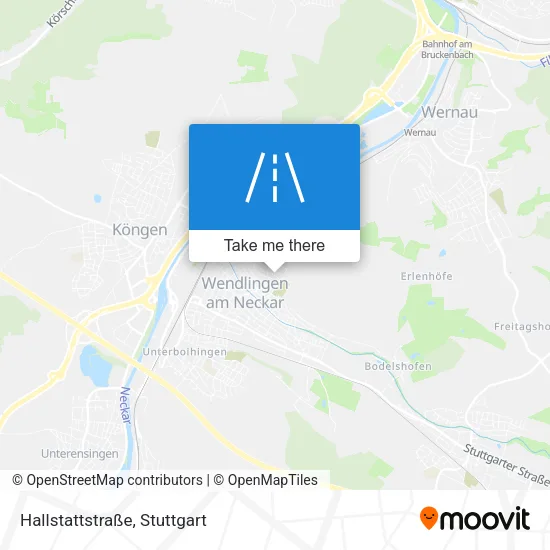 Hallstattstraße map