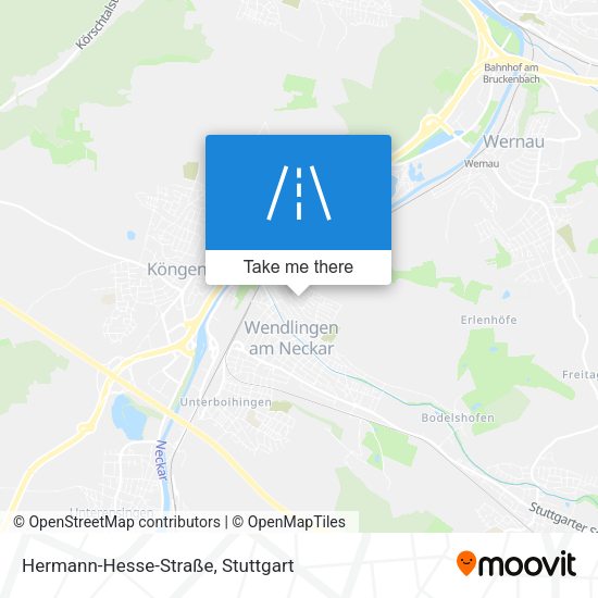 Hermann-Hesse-Straße map