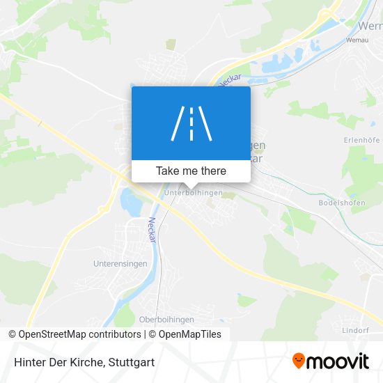 Hinter Der Kirche map