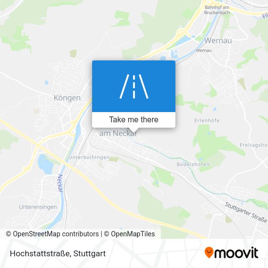 Hochstattstraße map
