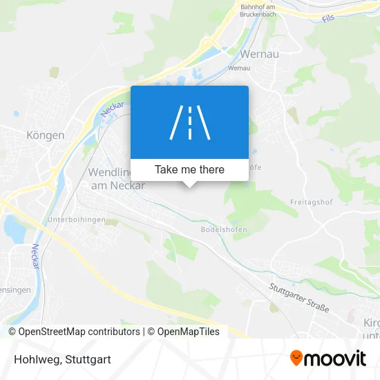 Карта Hohlweg