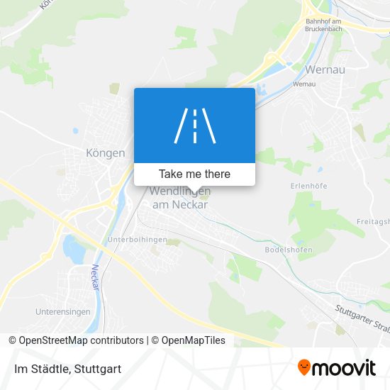 Карта Im Städtle