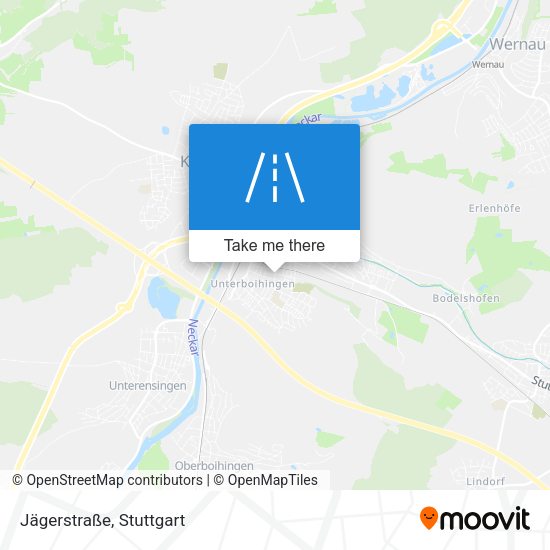 Карта Jägerstraße