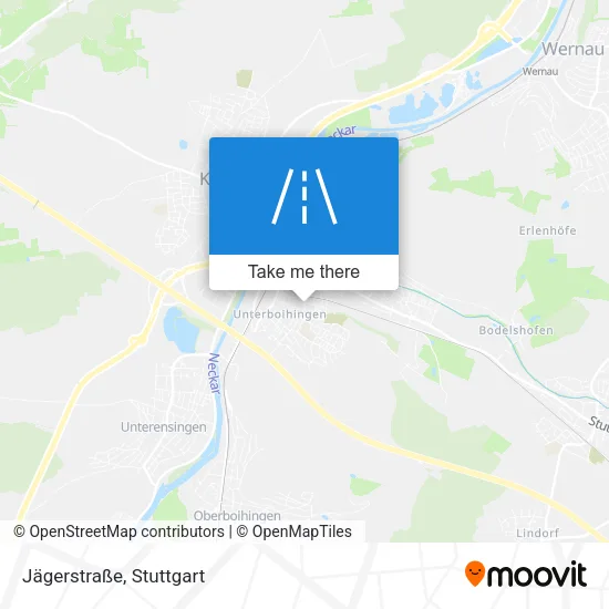 Карта Jägerstraße