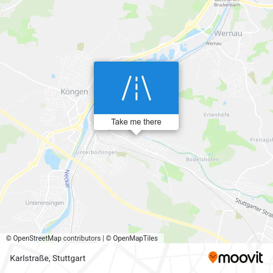 Карта Karlstraße