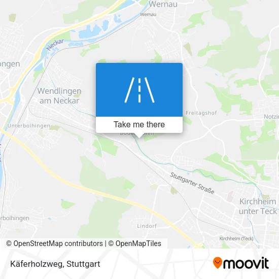 Карта Käferholzweg