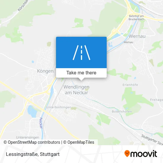 Lessingstraße map