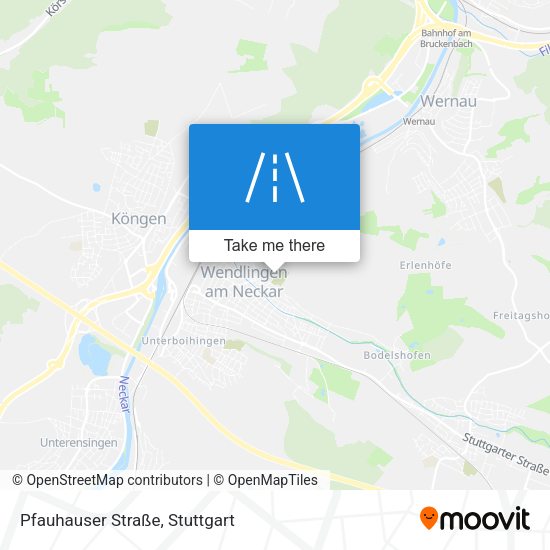 Pfauhauser Straße map