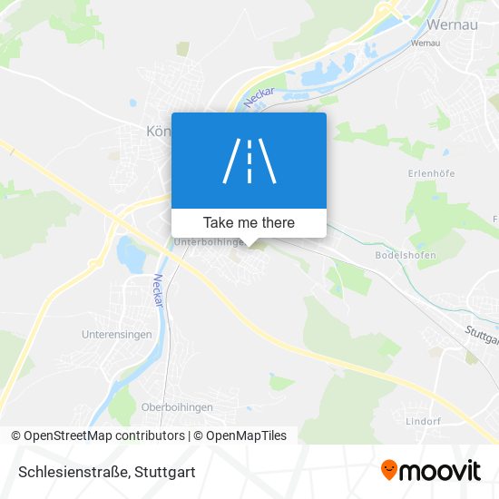 Schlesienstraße map