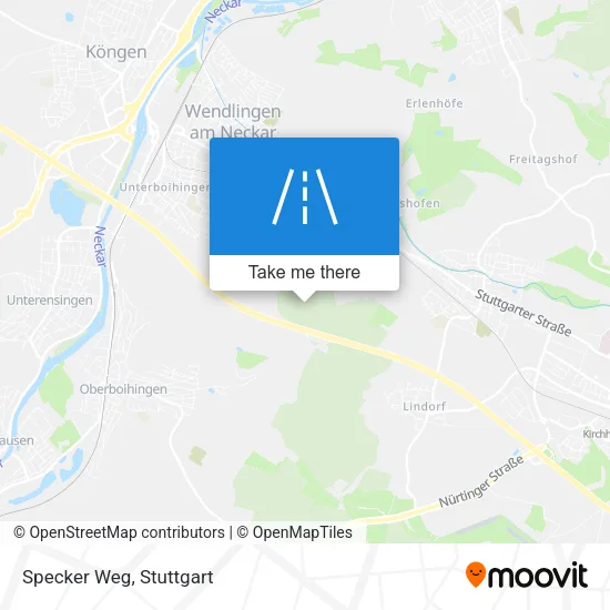 Карта Specker Weg