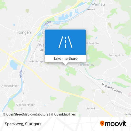 Карта Speckweg