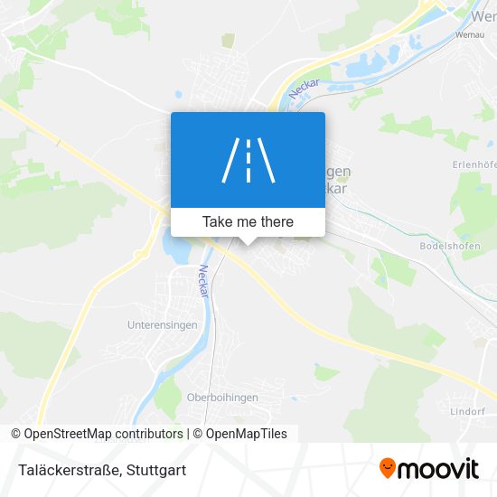 Taläckerstraße map