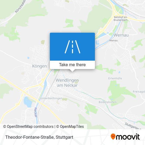 Theodor-Fontane-Straße map