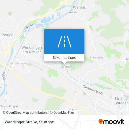 Wendlinger Straße map