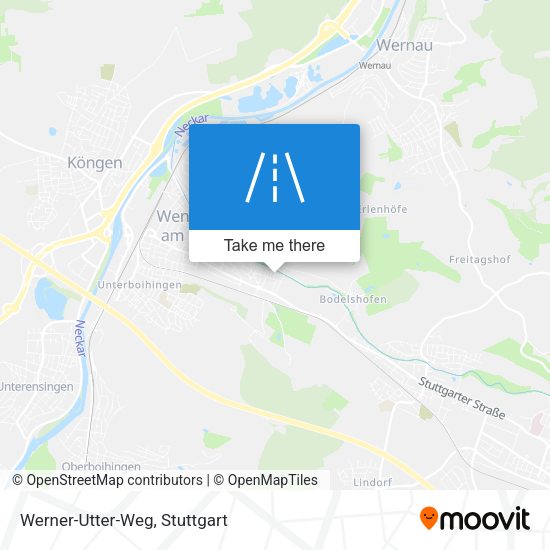Карта Werner-Utter-Weg