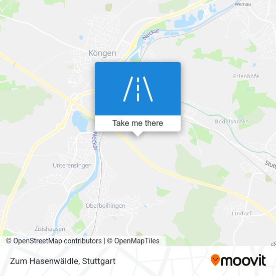 Карта Zum Hasenwäldle