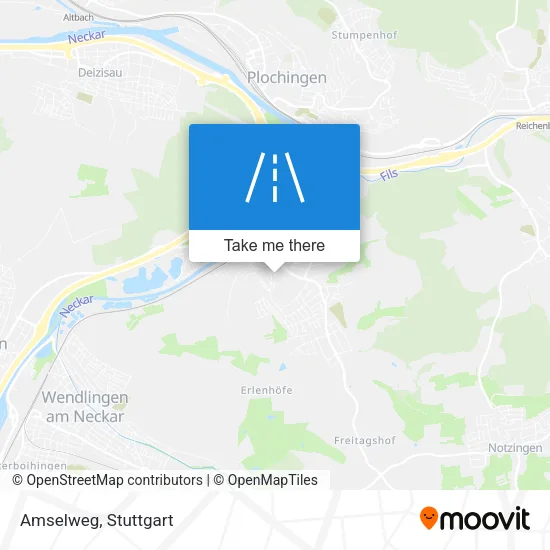 Карта Amselweg